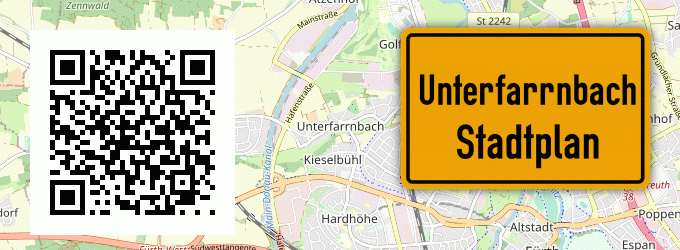 Stadtplan Unterfarrnbach