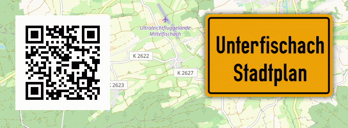 Stadtplan Unterfischach