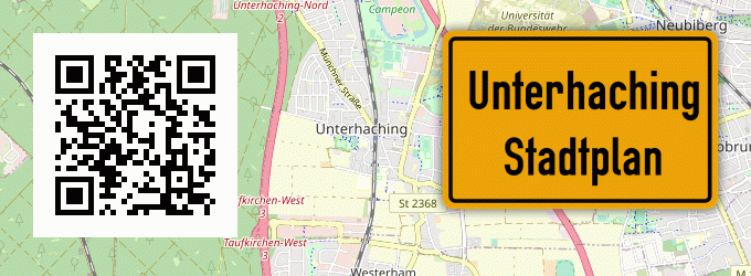 Stadtplan Unterhaching