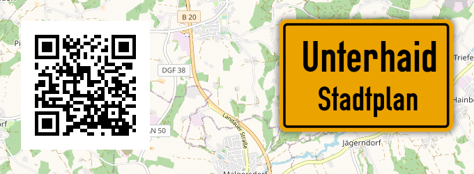 Stadtplan Unterhaid, Oberfranken