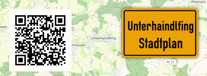 Stadtplan Unterhaindlfing