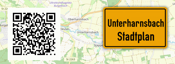 Stadtplan Unterharnsbach