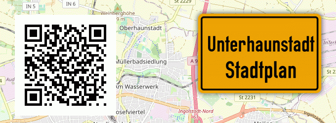 Stadtplan Unterhaunstadt