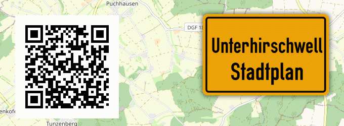 Stadtplan Unterhirschwell