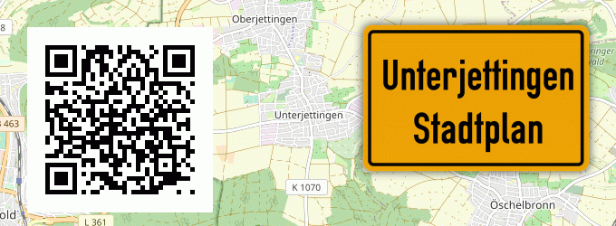 Stadtplan Unterjettingen