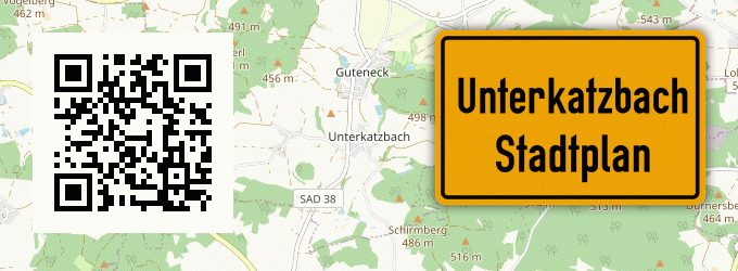 Stadtplan Unterkatzbach