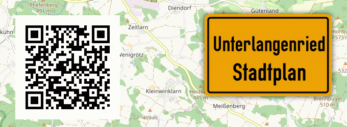 Stadtplan Unterlangenried