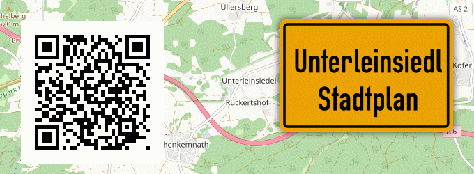 Stadtplan Unterleinsiedl