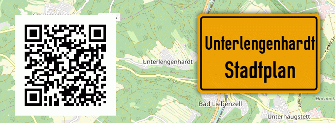Stadtplan Unterlengenhardt