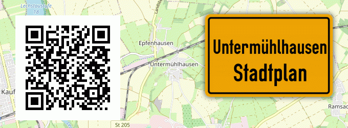 Stadtplan Untermühlhausen