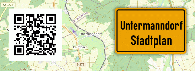 Stadtplan Untermanndorf