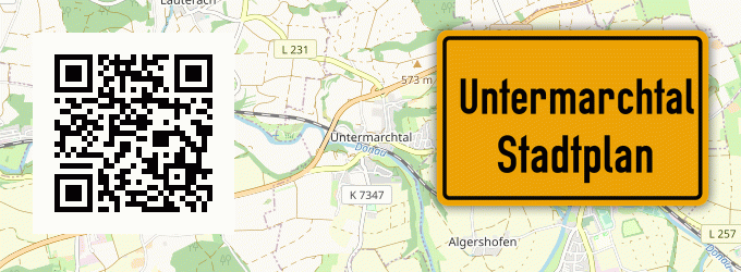 Stadtplan Untermarchtal