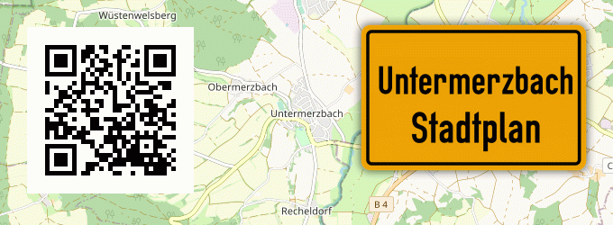 Stadtplan Untermerzbach