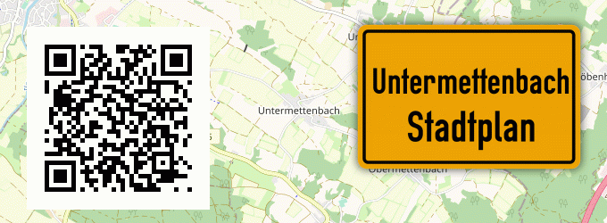 Stadtplan Untermettenbach
