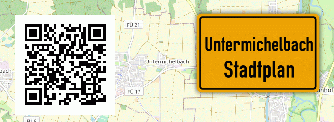 Stadtplan Untermichelbach