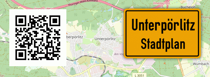 Stadtplan Unterpörlitz
