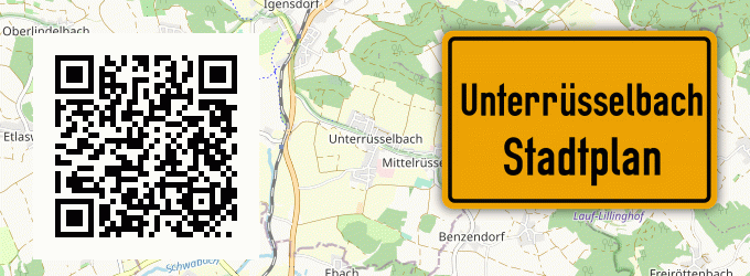 Stadtplan Unterrüsselbach