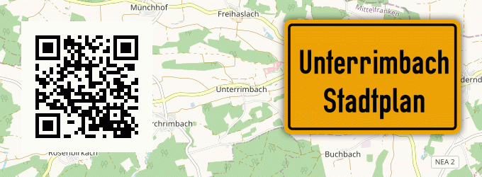 Stadtplan Unterrimbach
