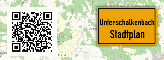 Stadtplan Unterschalkenbach
