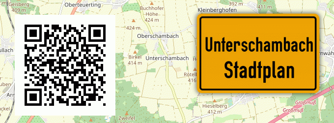 Stadtplan Unterschambach