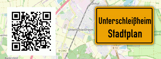Stadtplan Unterschleißheim