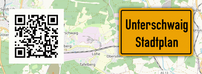 Stadtplan Unterschwaig