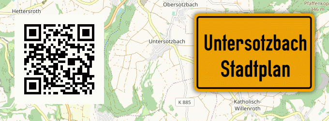 Stadtplan Untersotzbach