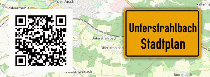 Stadtplan Unterstrahlbach