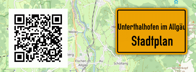 Stadtplan Unterthalhofen im Allgäu