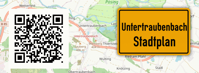 Stadtplan Untertraubenbach