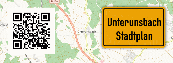 Stadtplan Unterunsbach