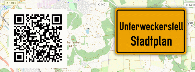 Stadtplan Unterweckerstell
