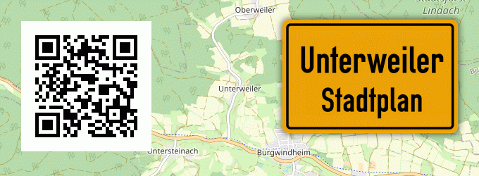 Stadtplan Unterweiler