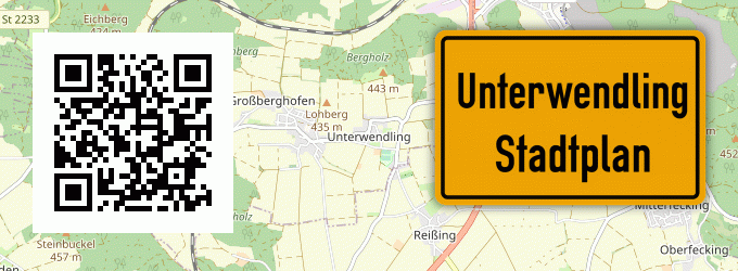 Stadtplan Unterwendling