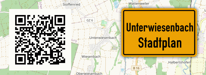Stadtplan Unterwiesenbach