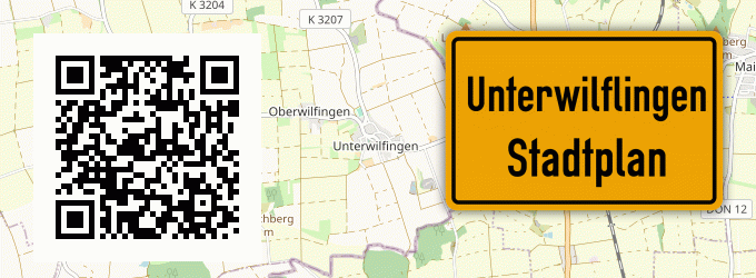 Stadtplan Unterwilflingen