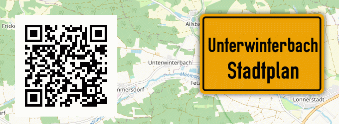 Stadtplan Unterwinterbach