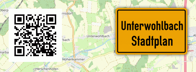 Stadtplan Unterwohlbach
