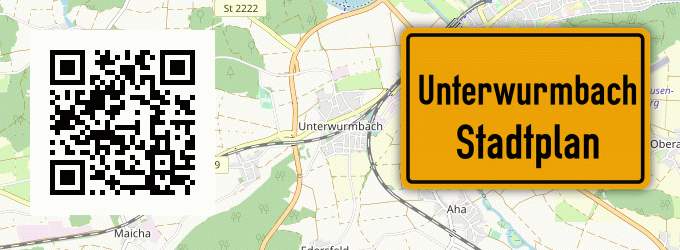 Stadtplan Unterwurmbach