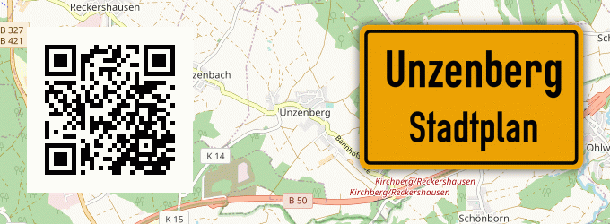 Stadtplan Unzenberg