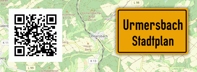 Stadtplan Urmersbach
