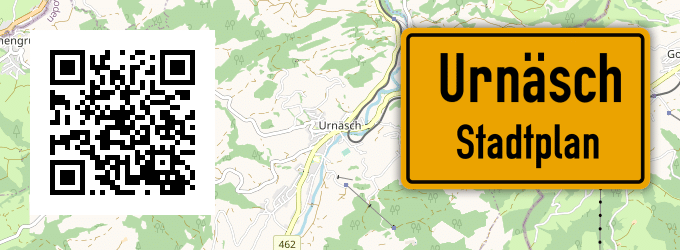 Stadtplan Urnäsch