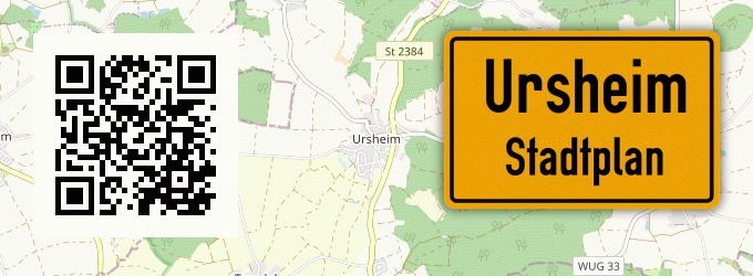 Stadtplan Ursheim