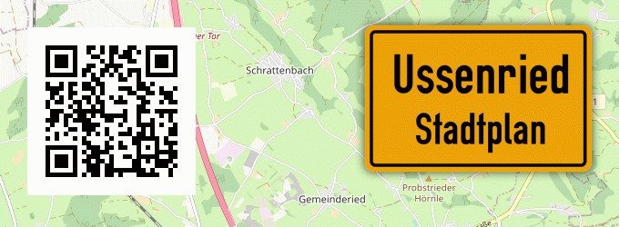 Stadtplan Ussenried
