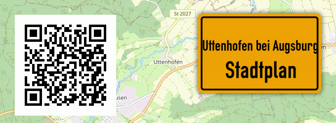 Stadtplan Uttenhofen bei Augsburg