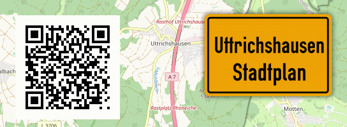 Stadtplan Uttrichshausen