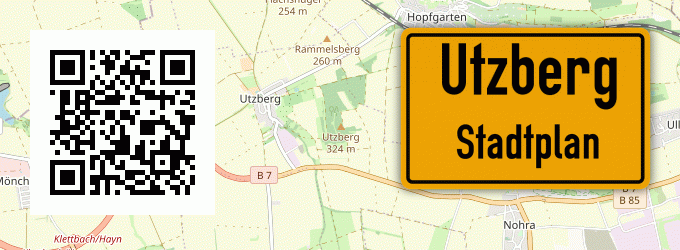 Stadtplan Utzberg