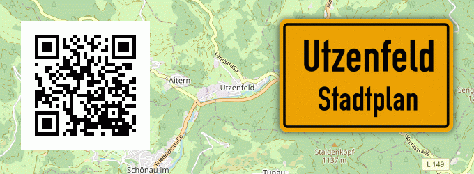 Stadtplan Utzenfeld