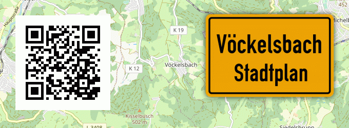 Stadtplan Vöckelsbach