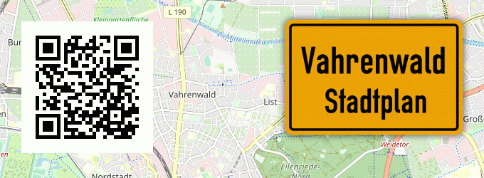 Stadtplan Vahrenwald